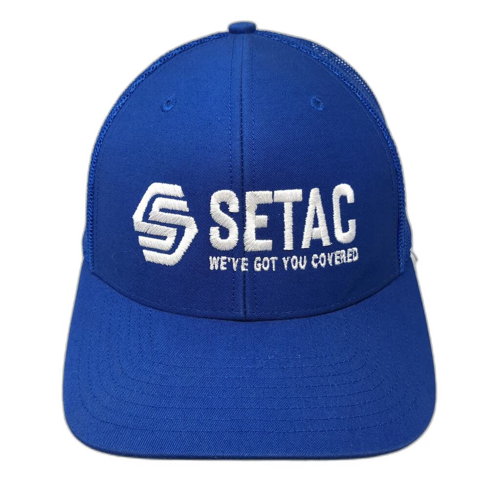 Richardson 112 Trucker Hat Blue One Size SETAC We've Got You Covered Snapback
